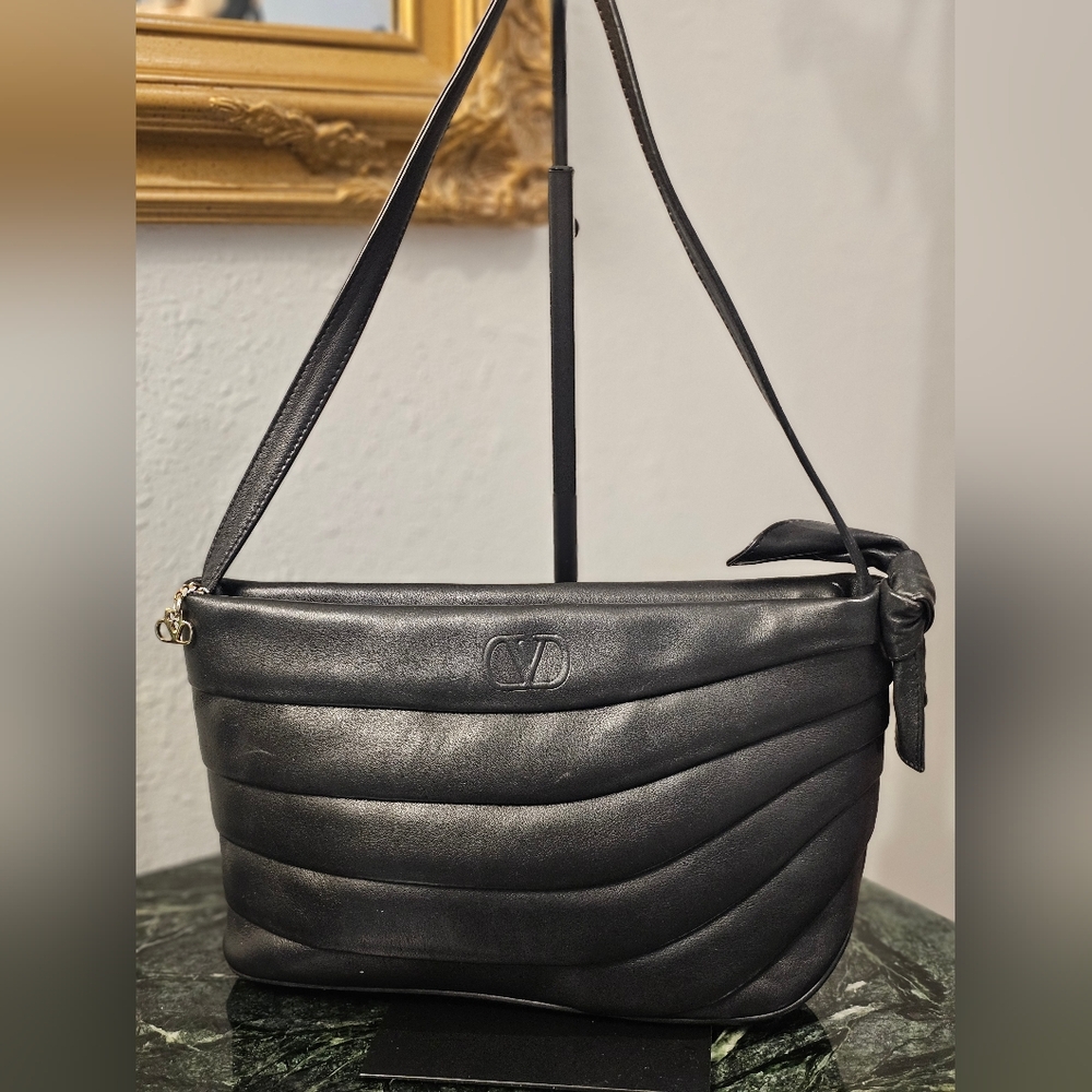 Valentino Black Quilted Women's Bag